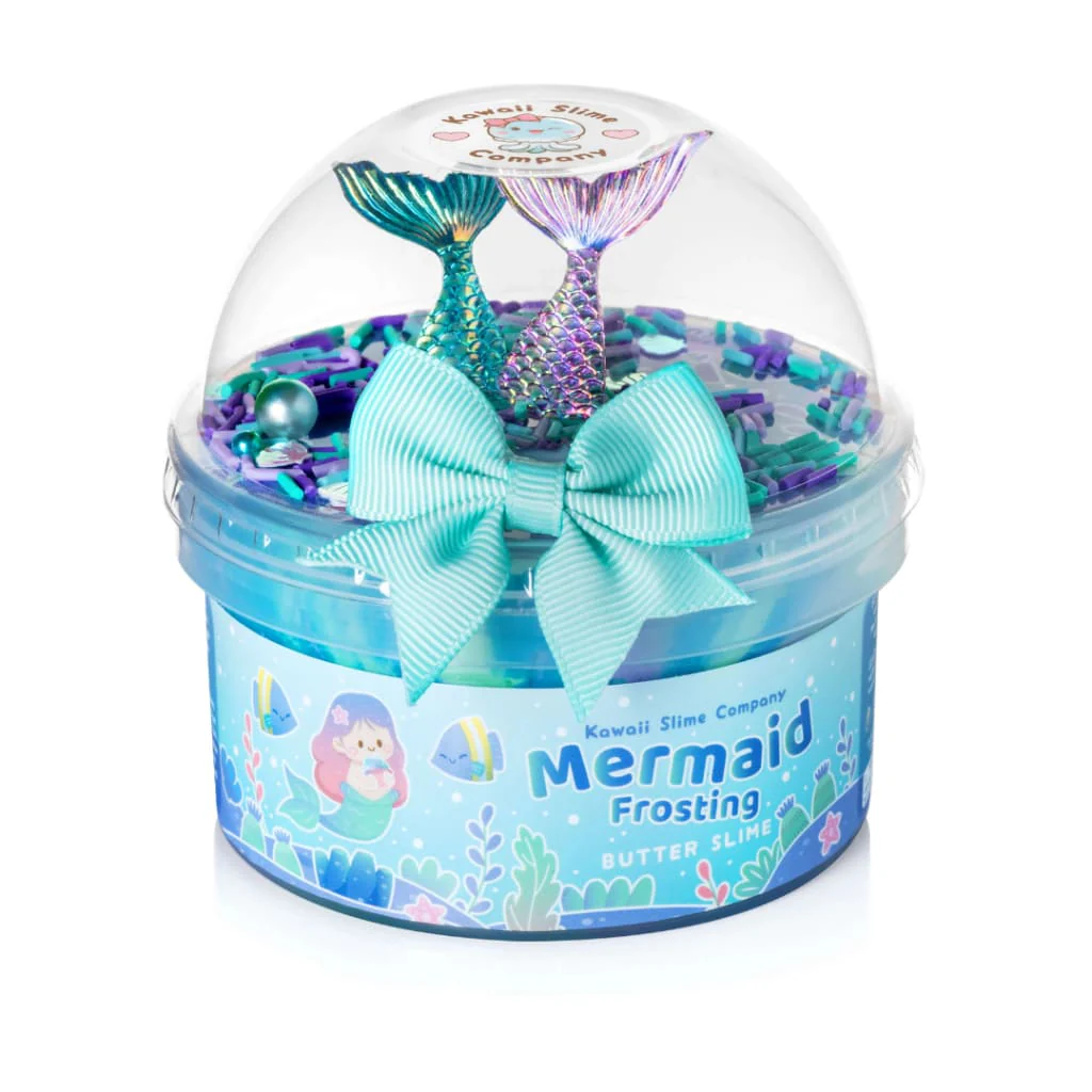 Mermaid Frosting Butter Slime
