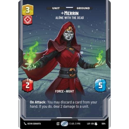 Merrin - Alone with the Dead (Prestige Foil) (1094)  Foil