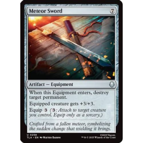 Meteor Sword (TLA-258)