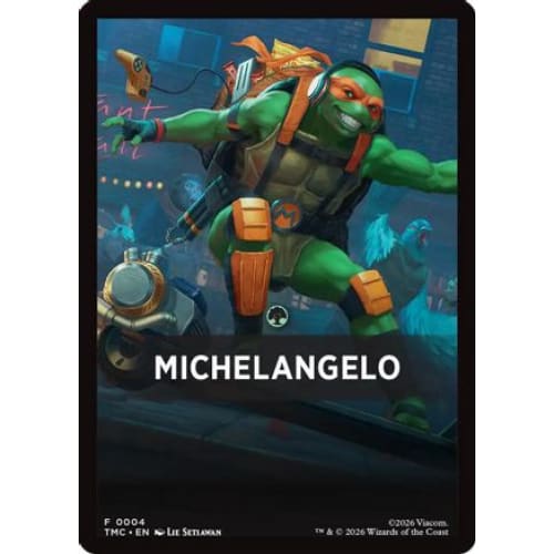 Michelangelo Theme Card (TMC-004)