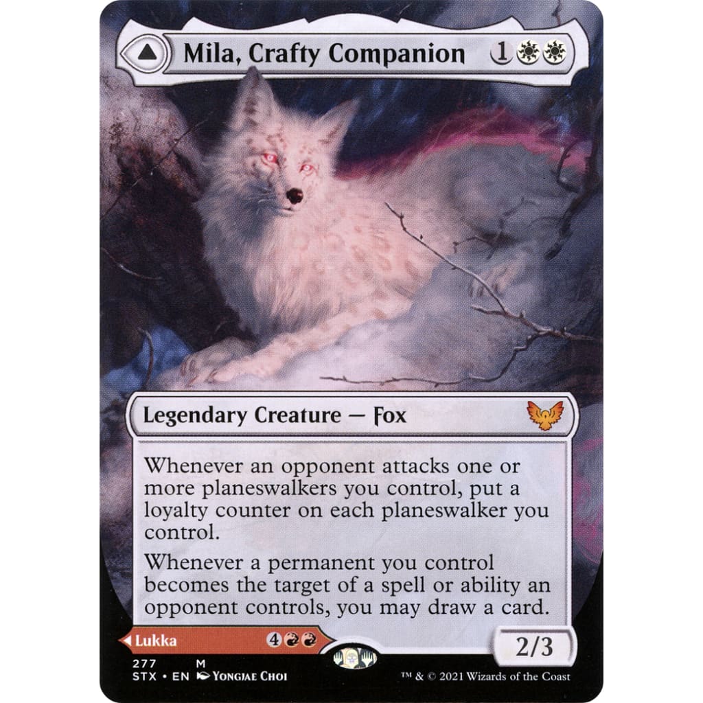 Mila, Crafty Companion (Borderless) (STX-277) (Borderless) - Image 3