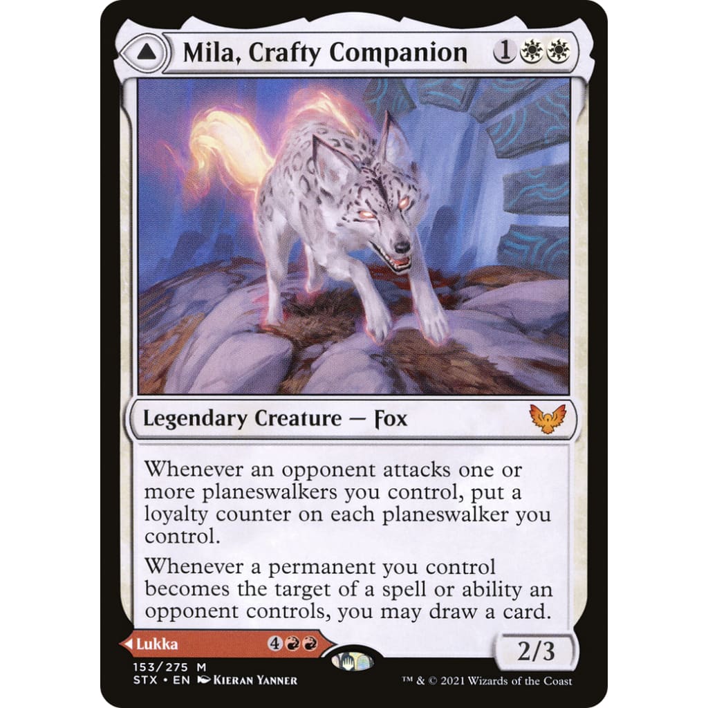 Mila, Crafty Companion (STX-153) Foil - Image 3