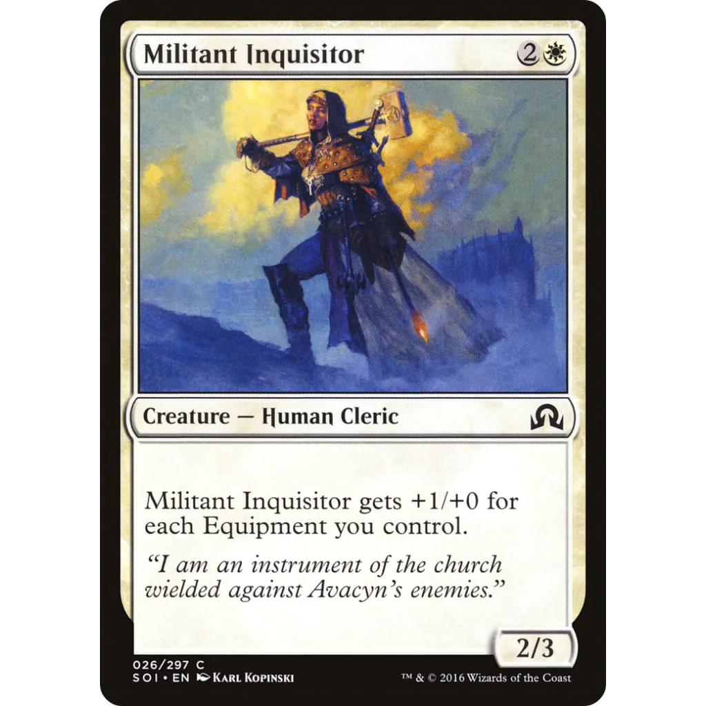 Militant Inquisitor (SOI-026) Foil