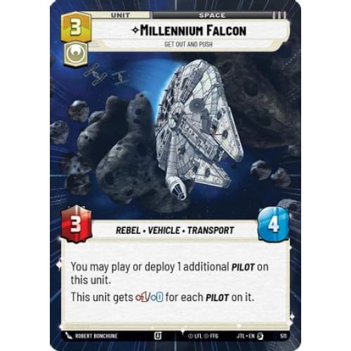 Millennium Falcon - Get Out And Push (Hyperspace) (511)