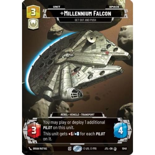 Millennium Falcon - Get Out And Push (Prestige) (1048)
