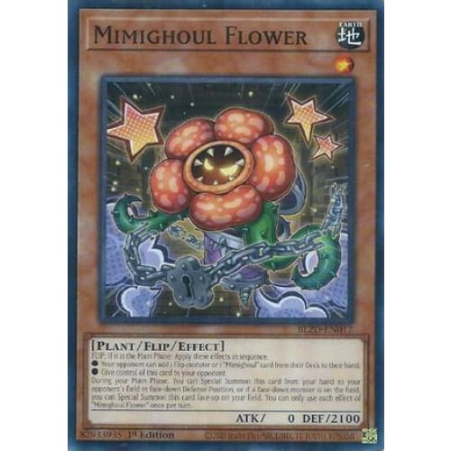 Mimighoul Flower - BLZD-EN017 Common / Short Print 1st Edition