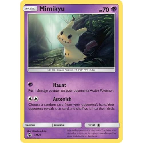 Mimikyu - SM29 Promo