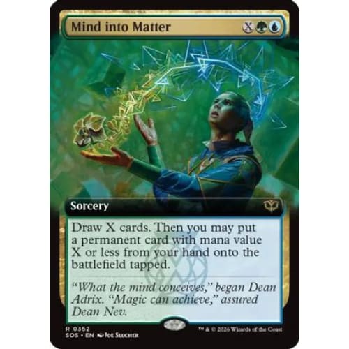 Mind into Matter (Extended Art) (SOS-352) Foil
