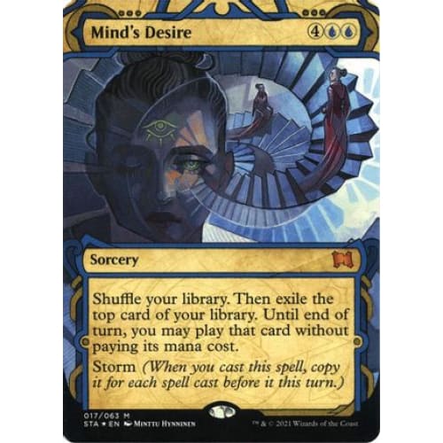 Mind's Desire (Foil Etched) (STA-017) (Borderless) Foil