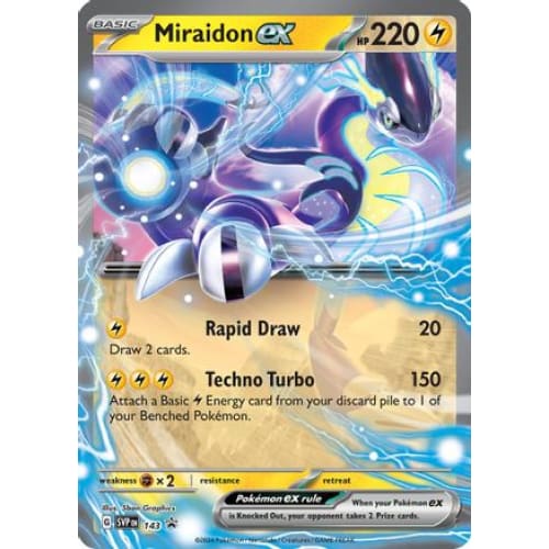Miraidon ex - 143 (143) Promo Holofoil