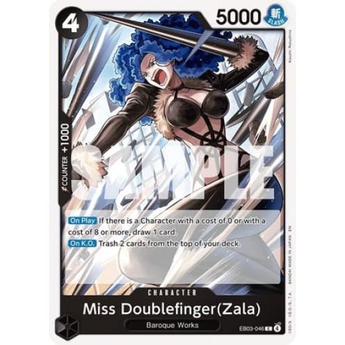 Miss Doublefinger(Zala) EB03-046 C Extra Booster: One Piece Heroines Edition