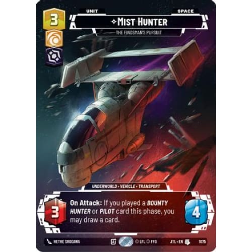 Mist Hunter - The Findsman's Pursuit (Prestige Foil) (1075)  Foil