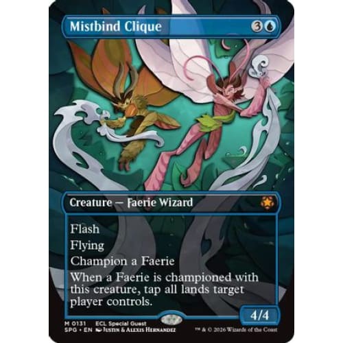 Mistbind Clique (Borderless) (SPG-131) Foil