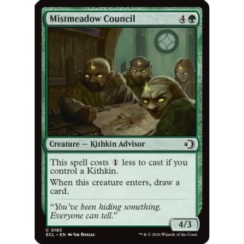 Mistmeadow Council (ECL-183) Foil