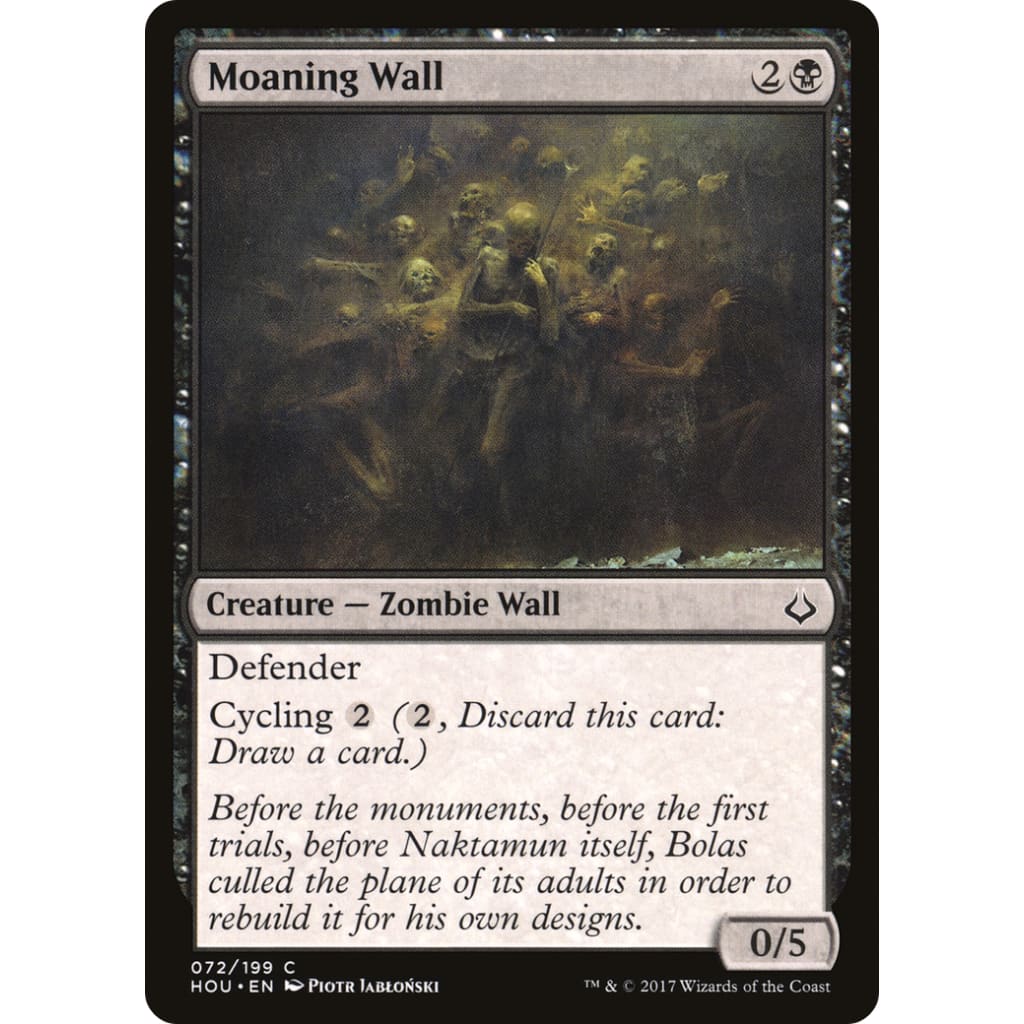 Moaning Wall (HOU-072) Foil