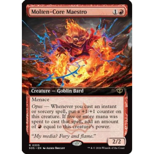 Molten-Core Maestro (Extended Art) (SOS-335)