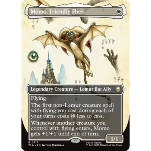 Momo, Friendly Flier (Borderless) (TLA-317)