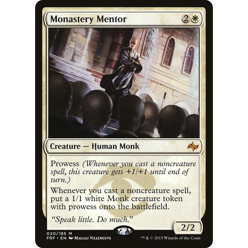 Monastery Mentor (FRF-020) Foil