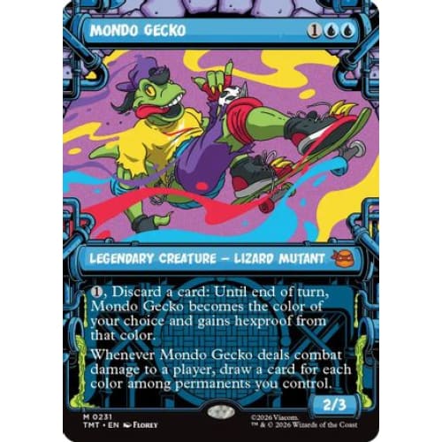 Mondo Gecko (Showcase) (TMT-231) Foil