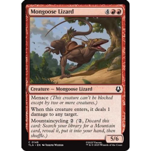 Mongoose Lizard (TLA-148)