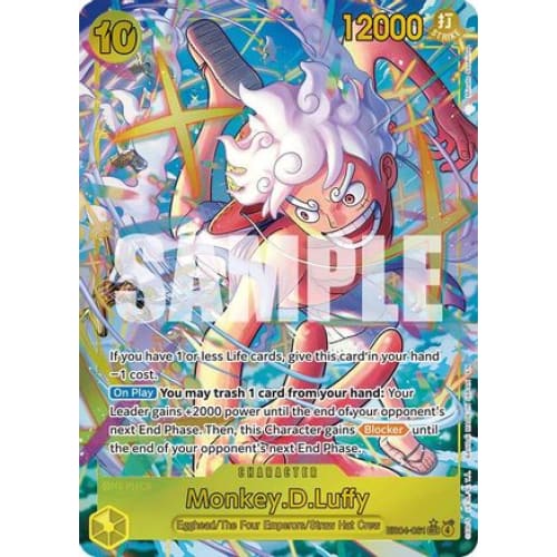 Monkey.D.Luffy (EB04-061) (Alternate Art) EB04-061 SEC Adventure on Kami's Island  Foil