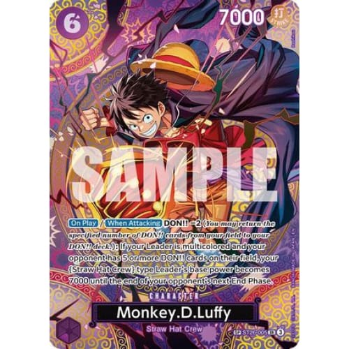 Monkey.D.Luffy (SP) ST26-005 SR Adventure on Kami's Island  Foil