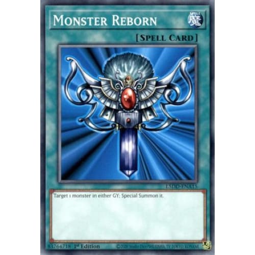 Monster Reborn - L5DD-ENA15 Common / Short Print 1st Edition