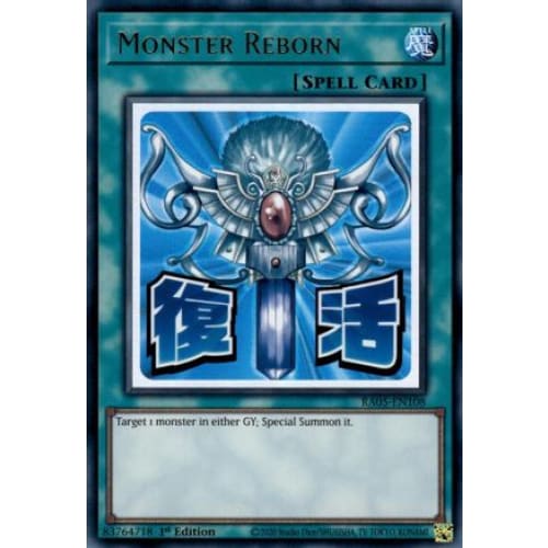 Monster Reborn - RA05-EN108 Ultra Rare 1st Edition