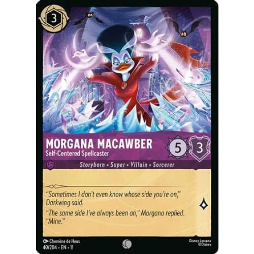 Morgana Macawber - Self-Centered Spellcaster (40/204) - Winterspell