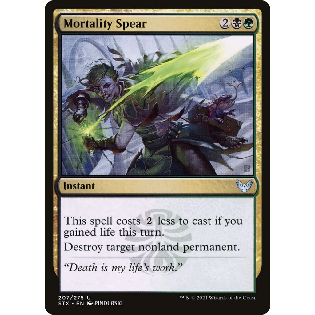 Mortality Spear (STX-207)