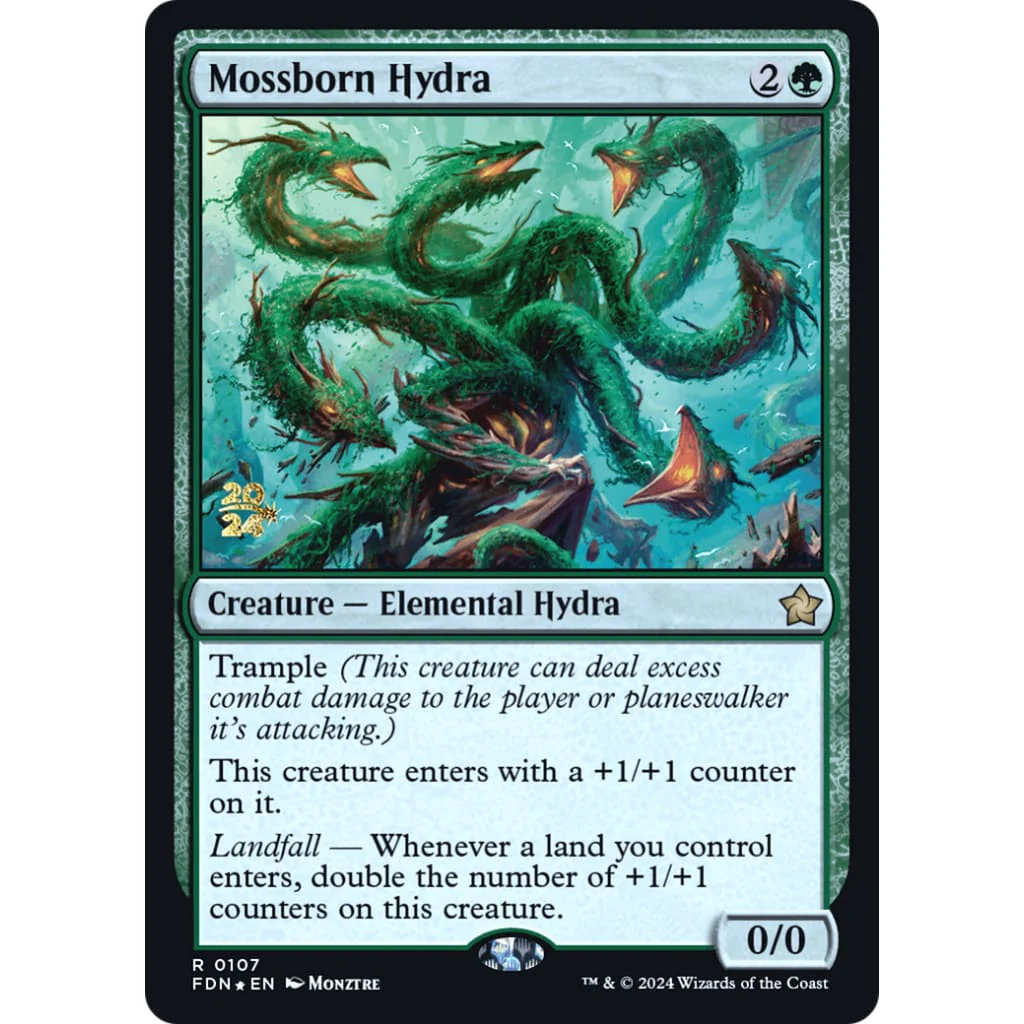 Mossborn Hydra (PRE-107) Foil