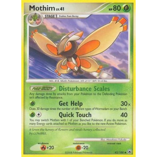Mothim (42) Uncommon