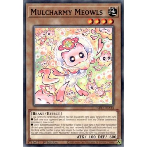 Mulcharmy Meowls - L5DD-ENA14 Common / Short Print 1st Edition