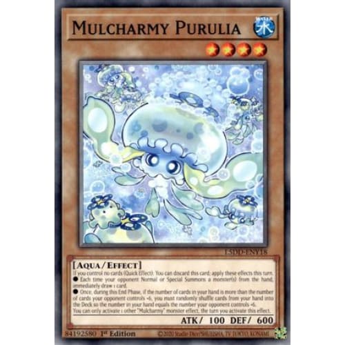 Mulcharmy Purulia - L5DD-ENY18 Common / Short Print 1st Edition