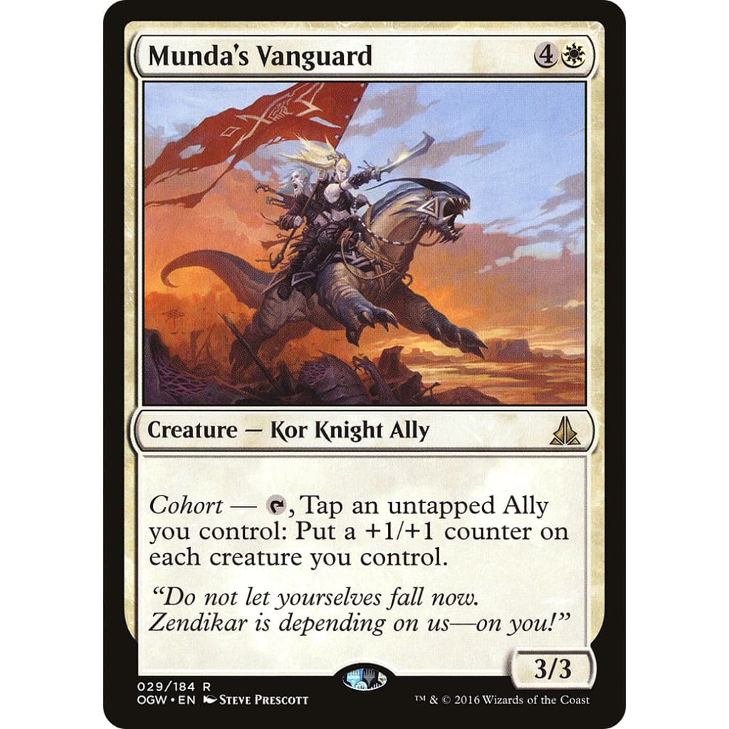 Munda's Vanguard (OGW-029) Foil