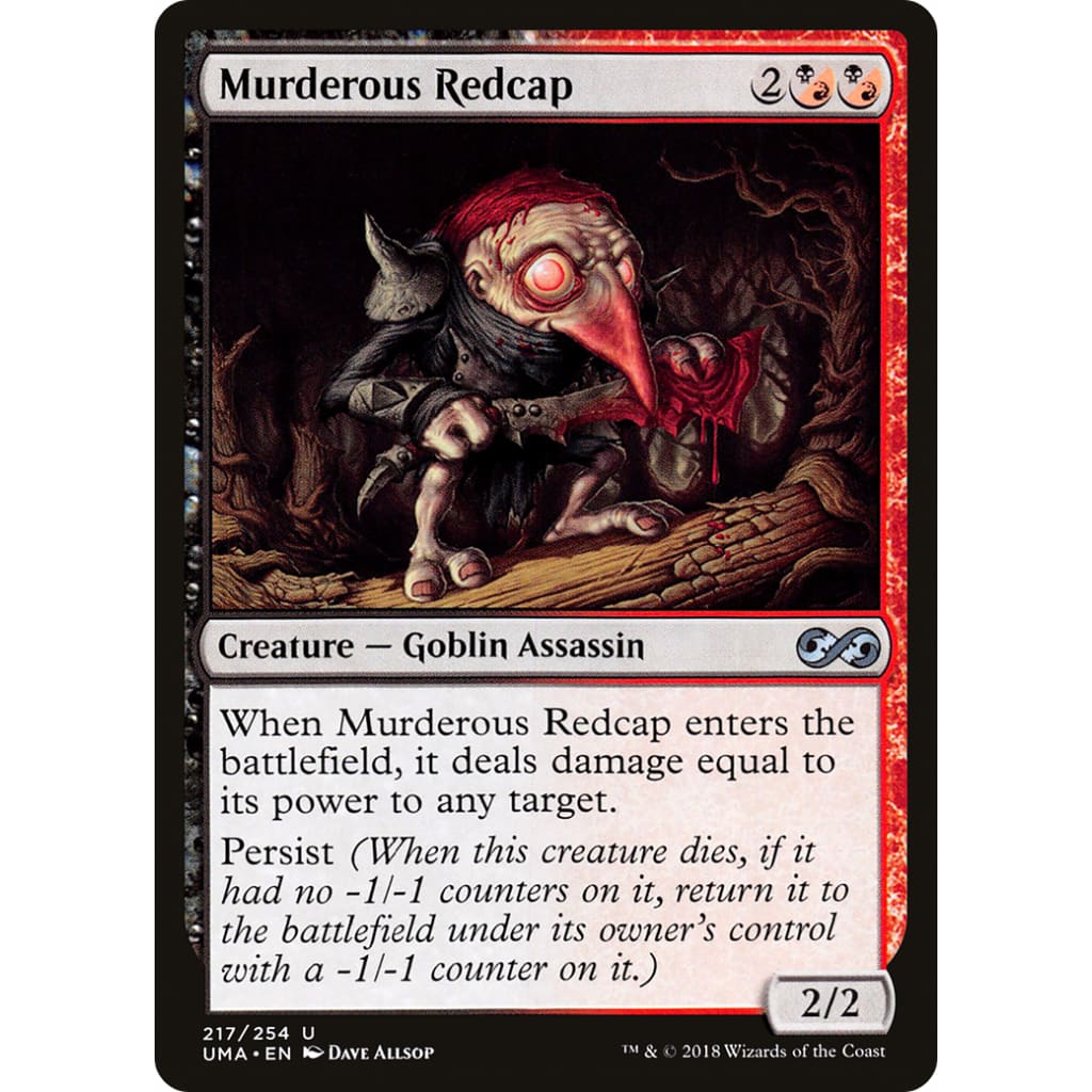 Murderous Redcap (UMA-217) Foil