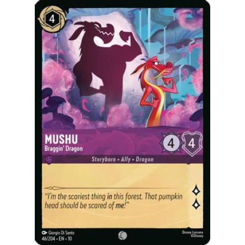 Mushu - Braggin' Dragon (46/204) - Whispers in the Well