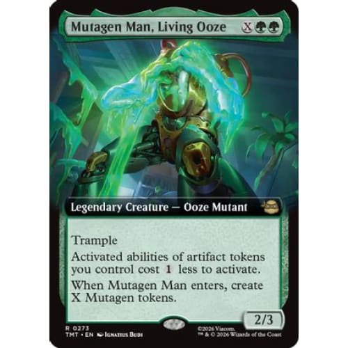 Mutagen Man, Living Ooze (Extended Art) (TMT-273)
