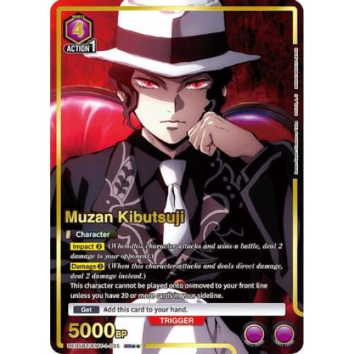 Muzan Kibutsuji (035) (SR**) (UE05BT/KMY-1-035) - UE05BT Demon Slayer Kimetsu no Yaiba Foil