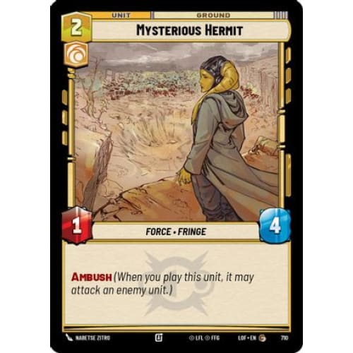 Mysterious Hermit (Foil) (710)  Foil