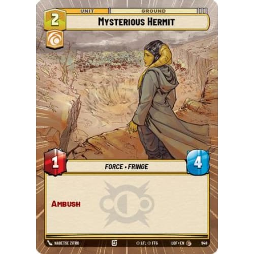 Mysterious Hermit (Hyperspace Foil) (948)  Foil