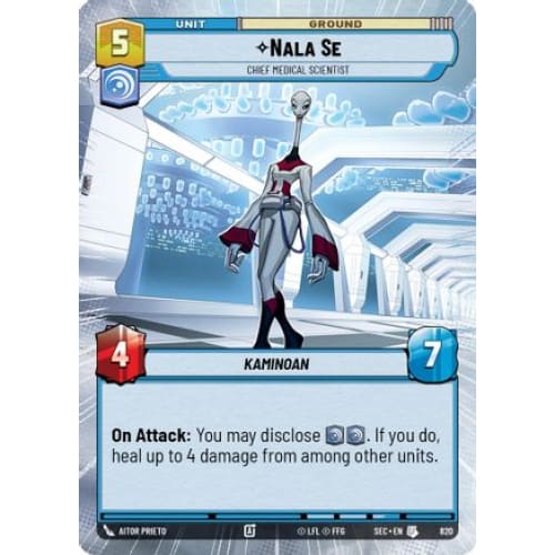 Nala Se - Chief Medical Scientist (Hyperspace Foil) (821)  Foil