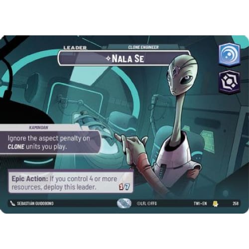 Nala Se - Clone Engineer (Showcase) (258)  Foil