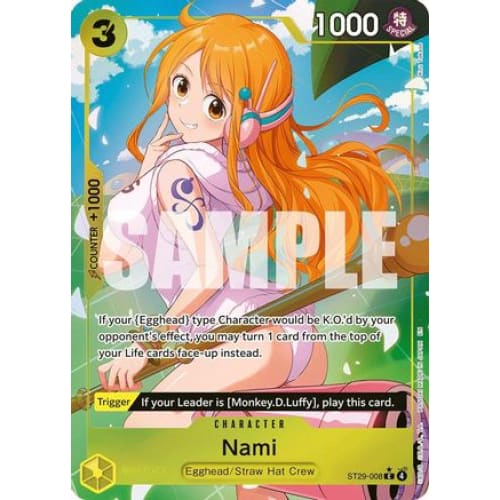 Nami (Full Art) ST29-008 C Starter Deck 29: Egghead  Foil