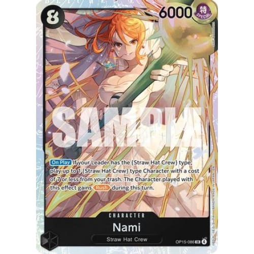 Nami (OP15-086) OP15-086 SR Adventure on Kami's Island  Foil