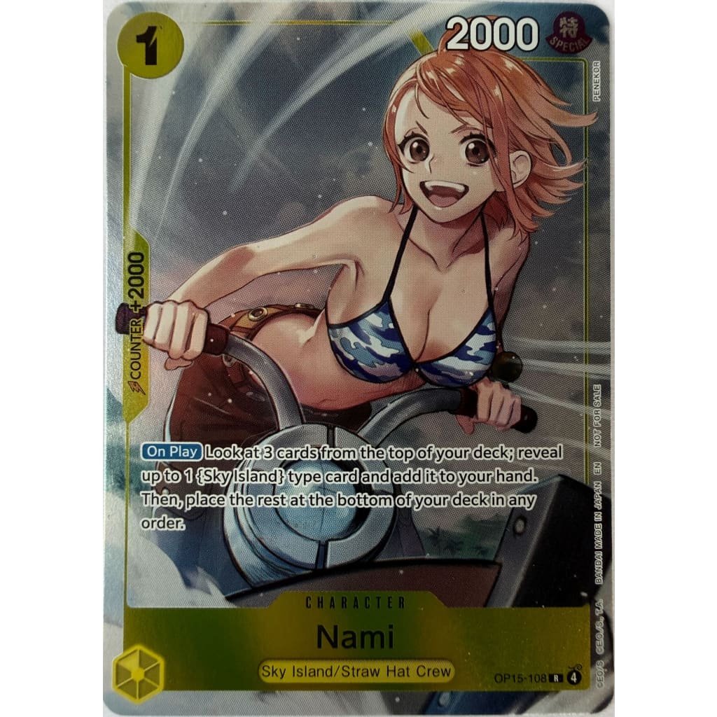 Nami (OP15-108) (Dash Pack) OP15-108 R Adventure on Kami's Island  Foil