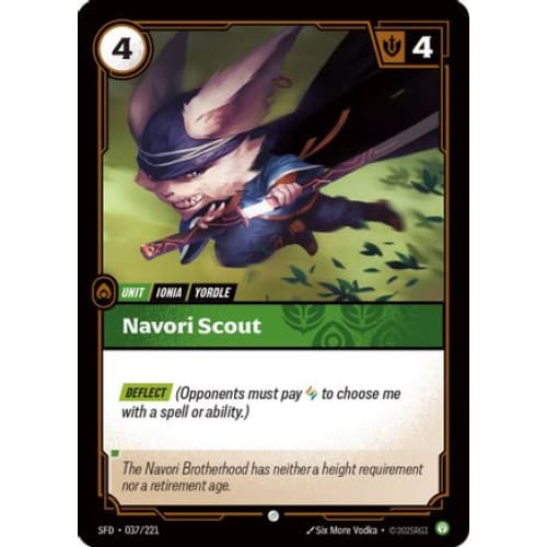Navori Scout (037/221) - Spiritforged Foil