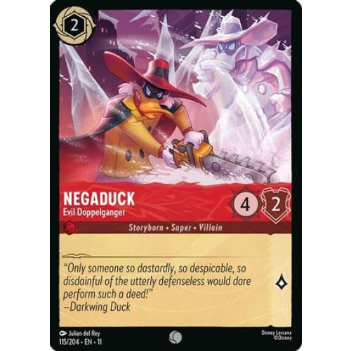 Negaduck - Evil Doppelganger (115/204) - Winterspell