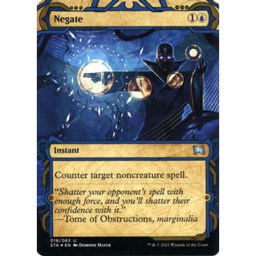 Negate (Foil Etched) (STA-018) (Borderless) Foil