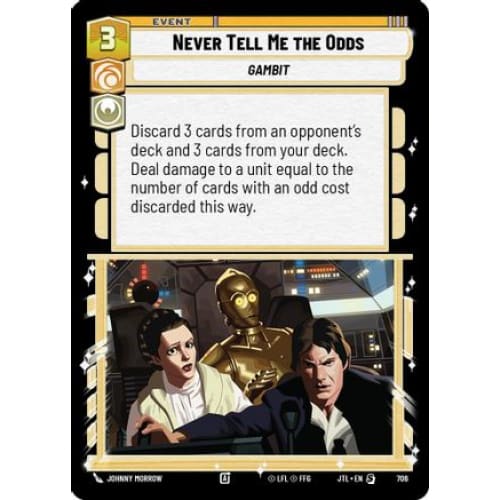 Never Tell Me the Odds (Foil) (706)  Foil